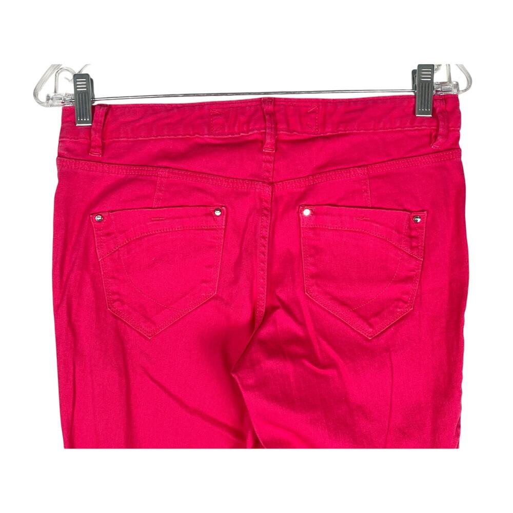 Karen Millen Skinny Jeans Womens 6 Hot Pink Statement Bold Colorful Summer Chic - Picture 4 of 6